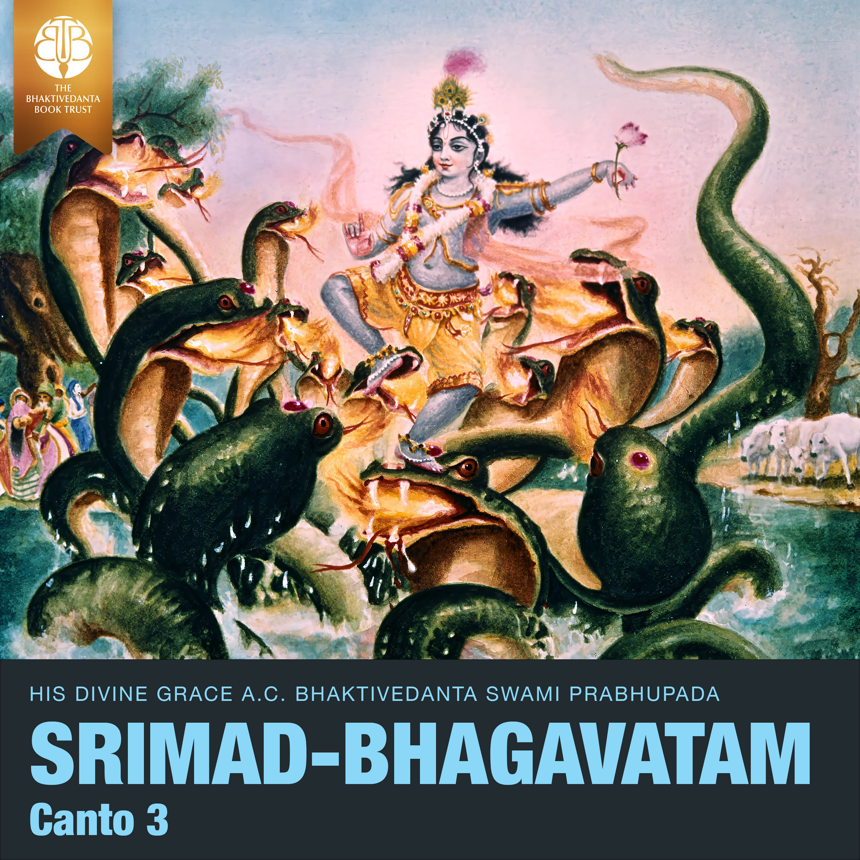 Śrīmad-Bhāgavatam audiobook set cover